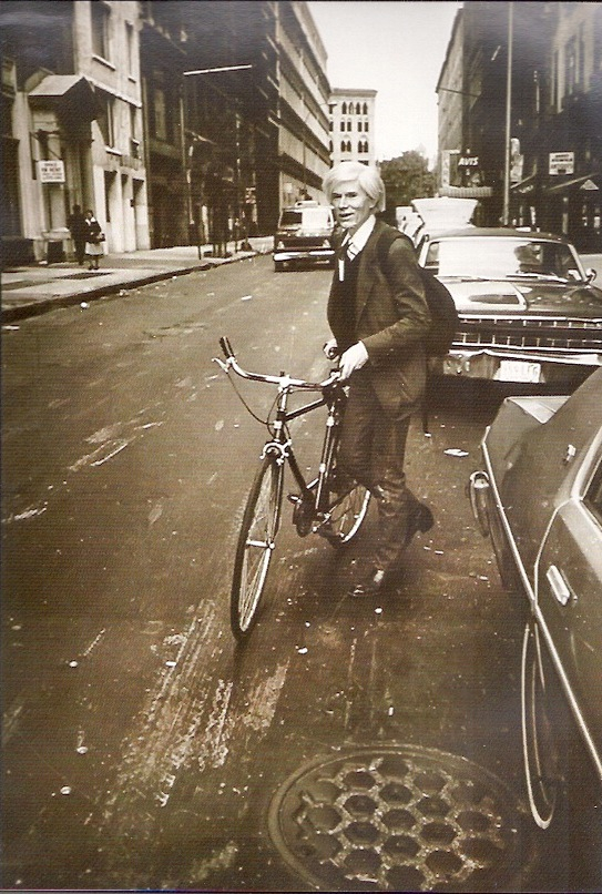Chris Makos. On 17 th street in NYC pretending to ride my bike
