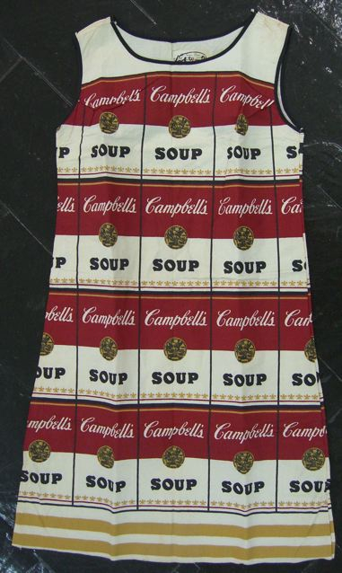 Vestido Firmado por Warhol
