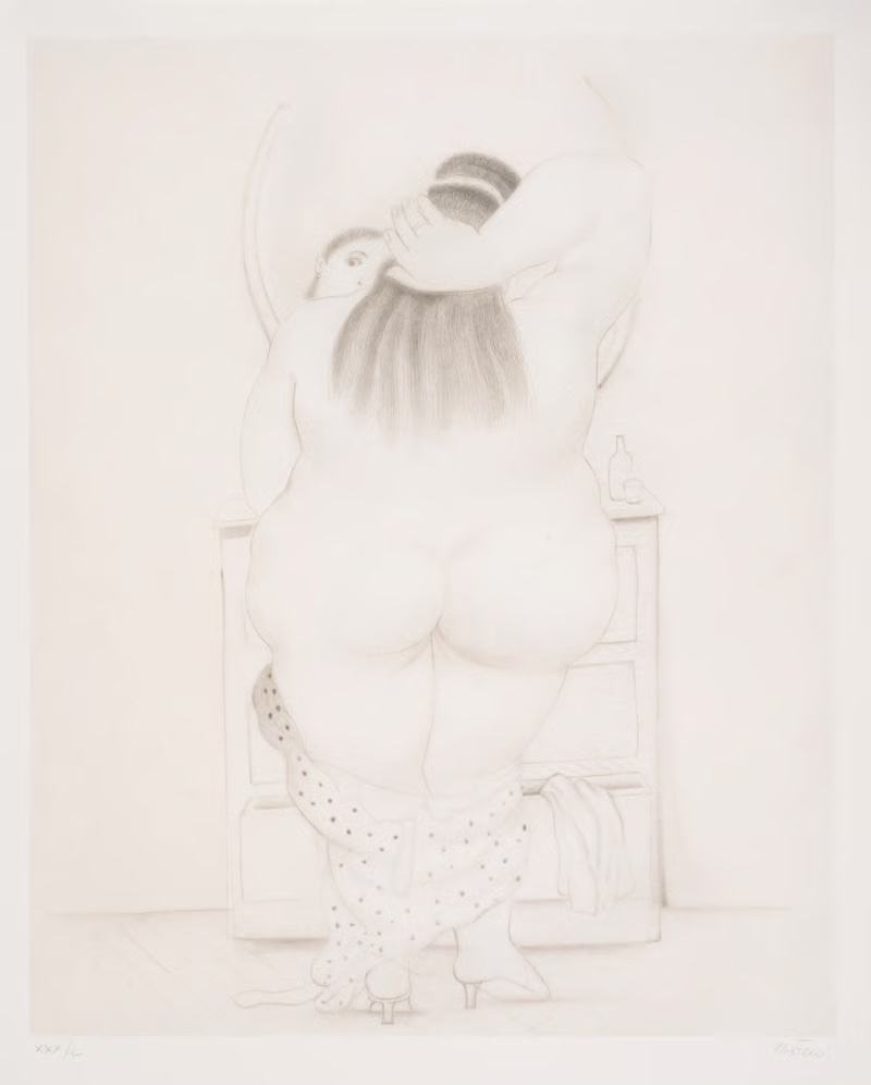 Mujer ante el espejo