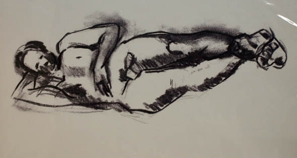 Hombre Desnudo Boca Arriba