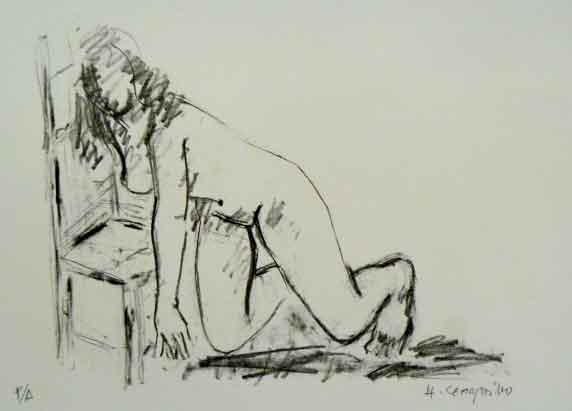 Mujer Desnuda A Gatas