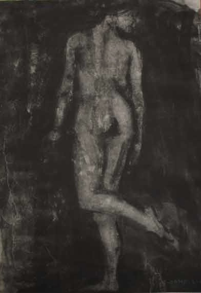 Mujer Desnuda De Espaldas I