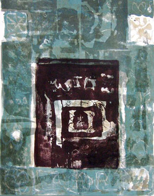 Hommage a domenikos- Cadre bleu