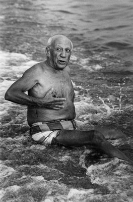 Picasso En La Playa I, 1