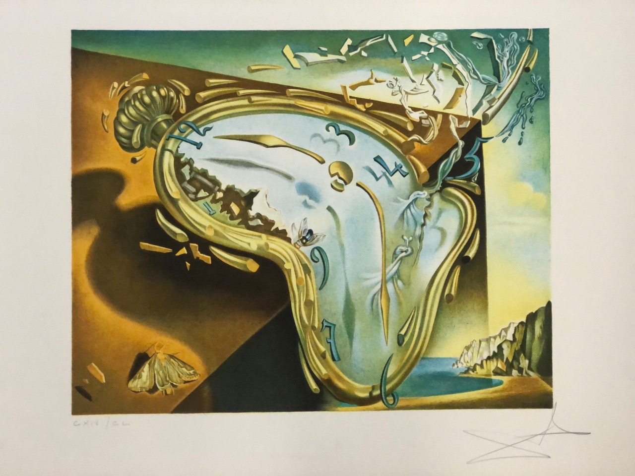 Soft Watch at the moment of first explosion