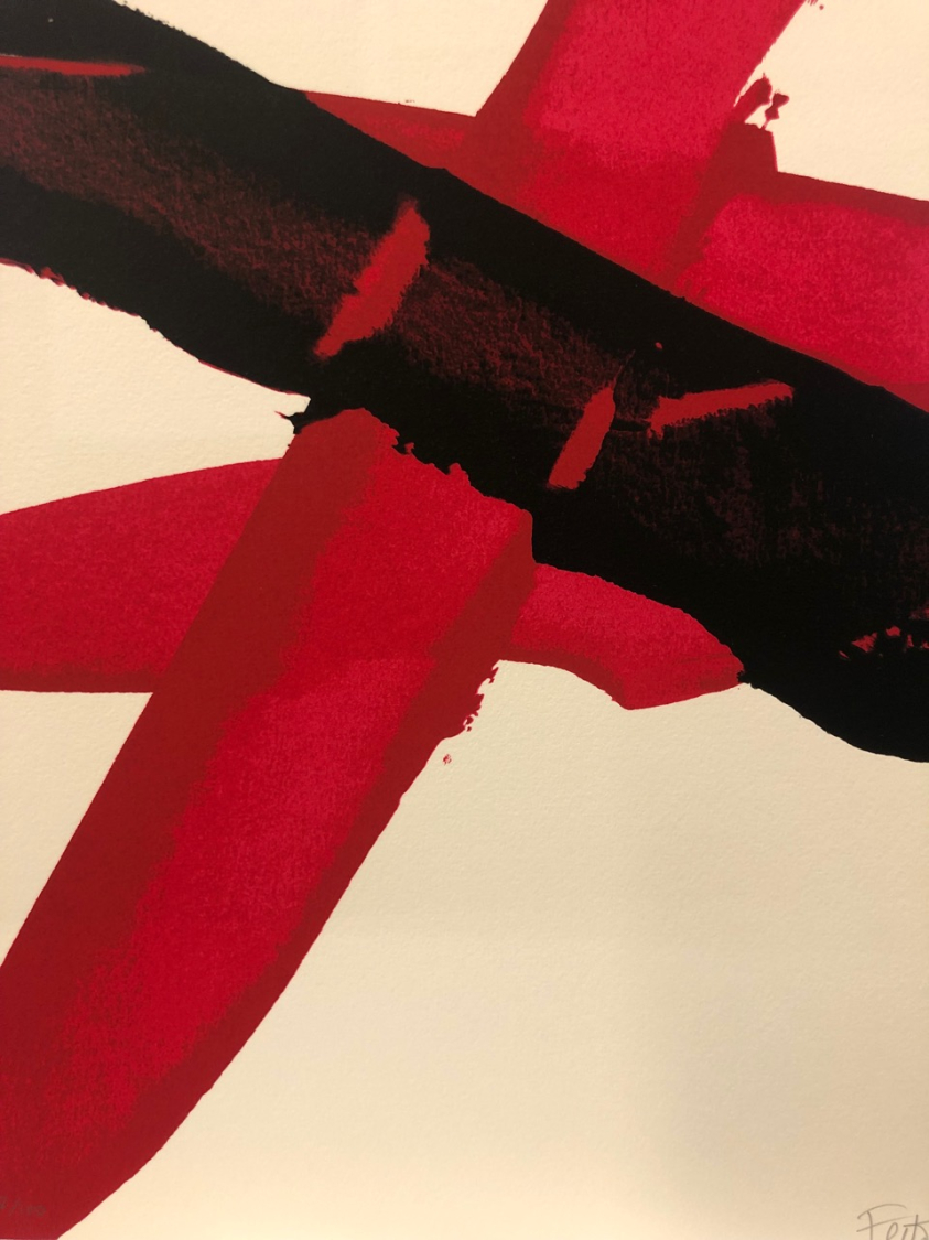 Luis Feito: Caperucita y los cinco cerditos III