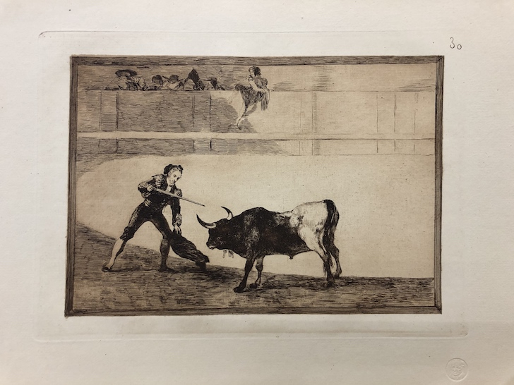 30. Pedro Romero matando a toro parado