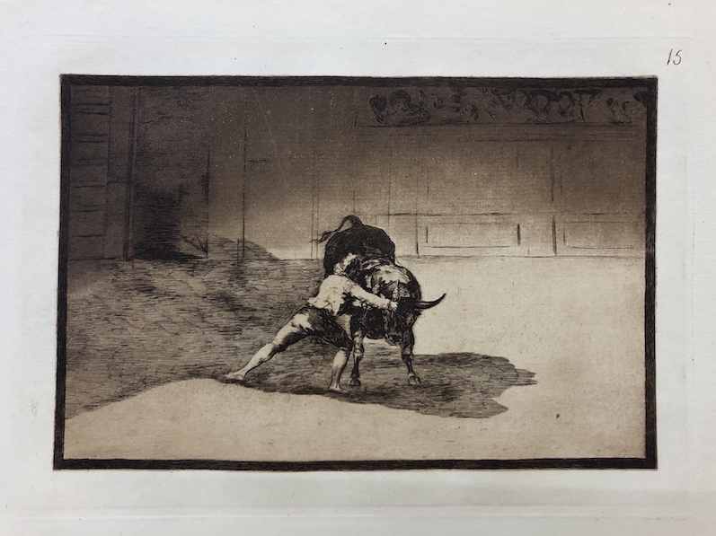 15. El famoso Martincho poniendo banderillas al quiebro