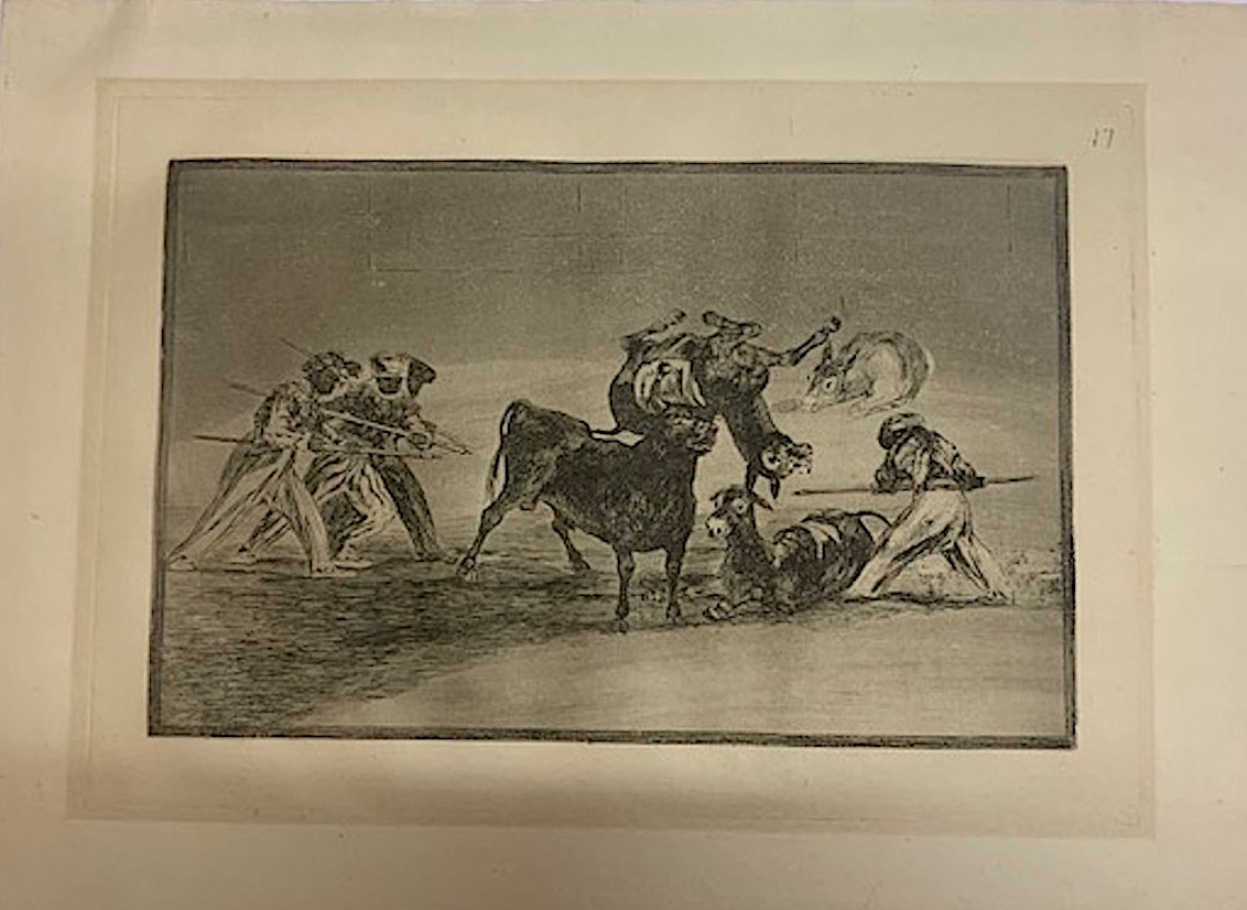 Francisco De Goya | La Tauromaquia (1ª Edición) | Aguafuerte | Comprar ...