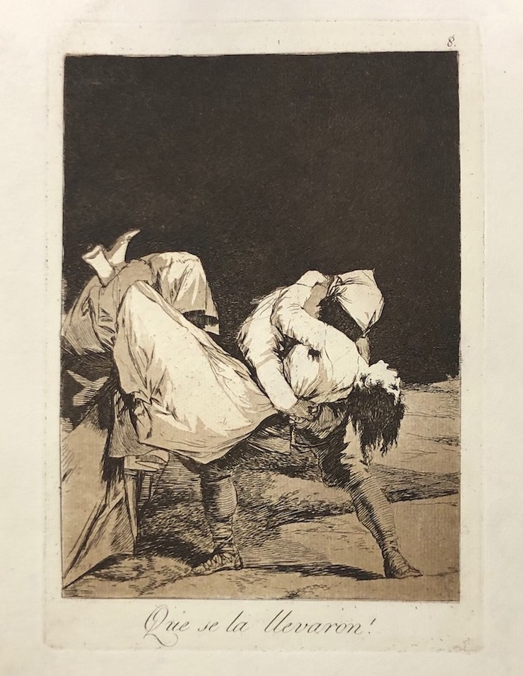 Capricho 8. Que se la llevaron