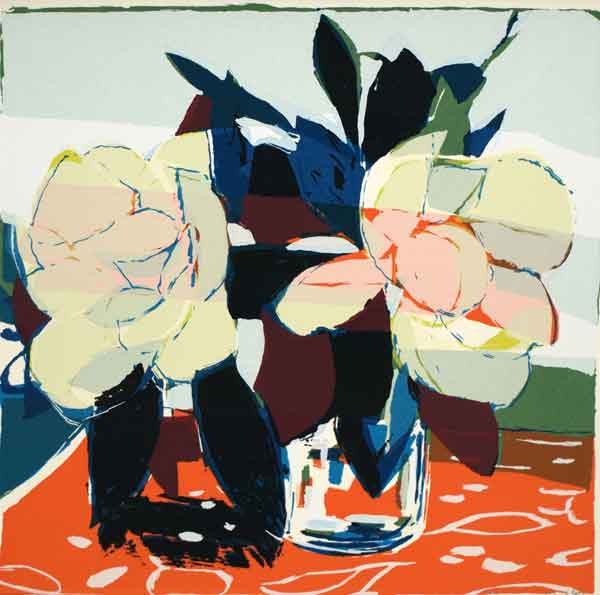 Vaso De Flores Con Agua