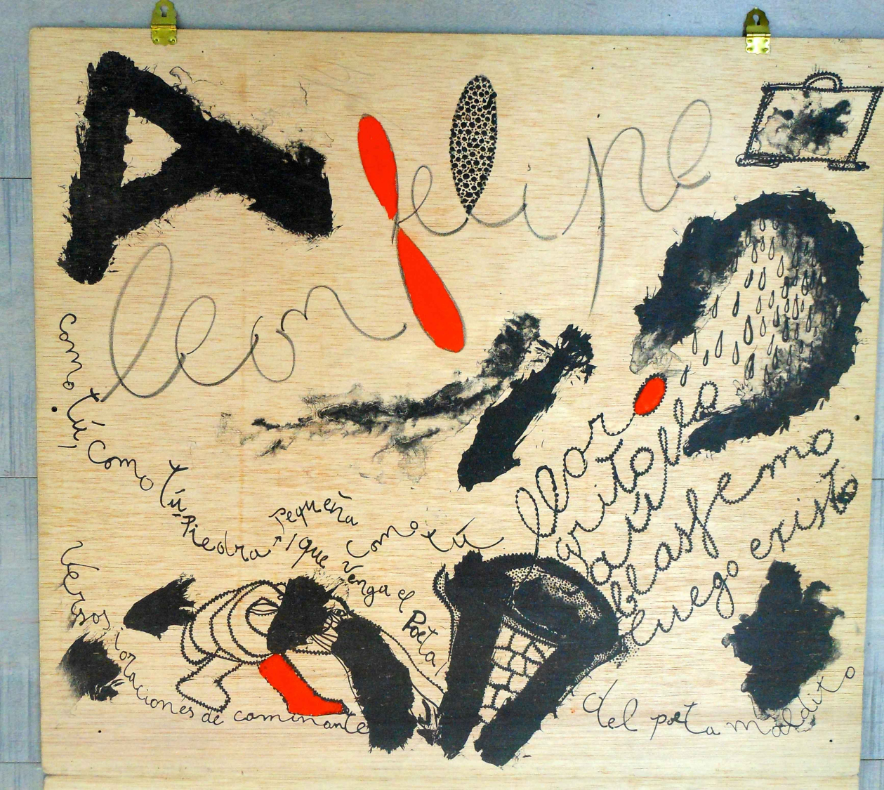 Parte delantera carpeta homenaje a León Felipe 11