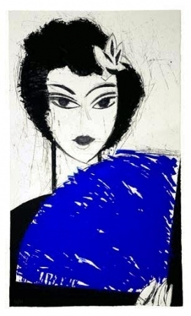 L' Femme a L'eventail