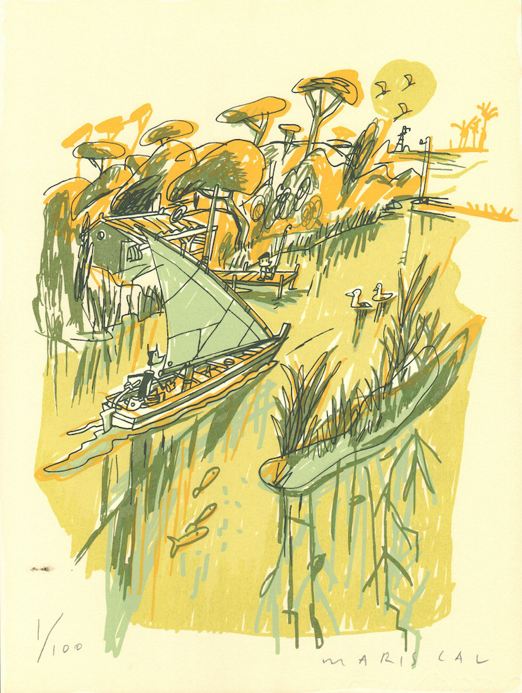 Javier Mariscal: Llueve en la contrariedad I