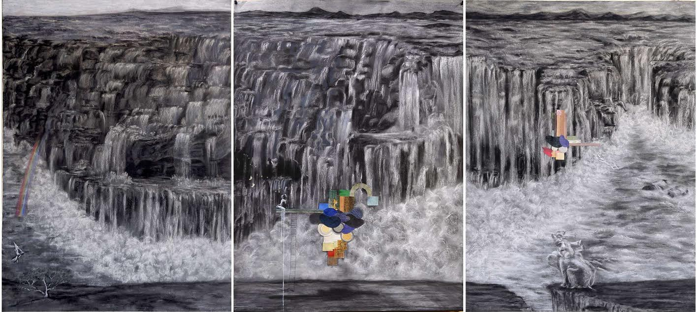 La fuerza del Agua Triptico