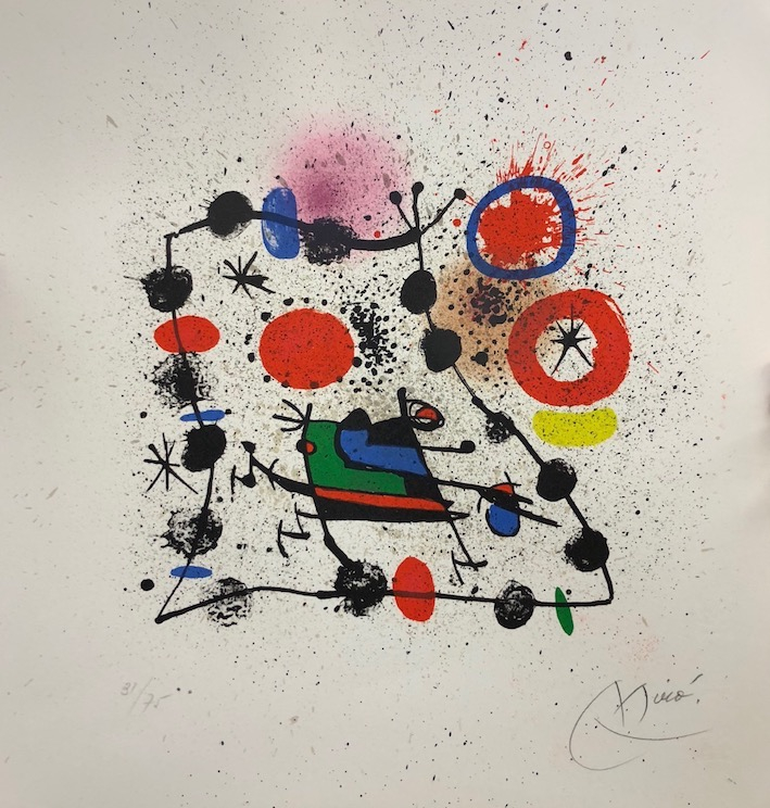 Catálogo para la exposición Miró