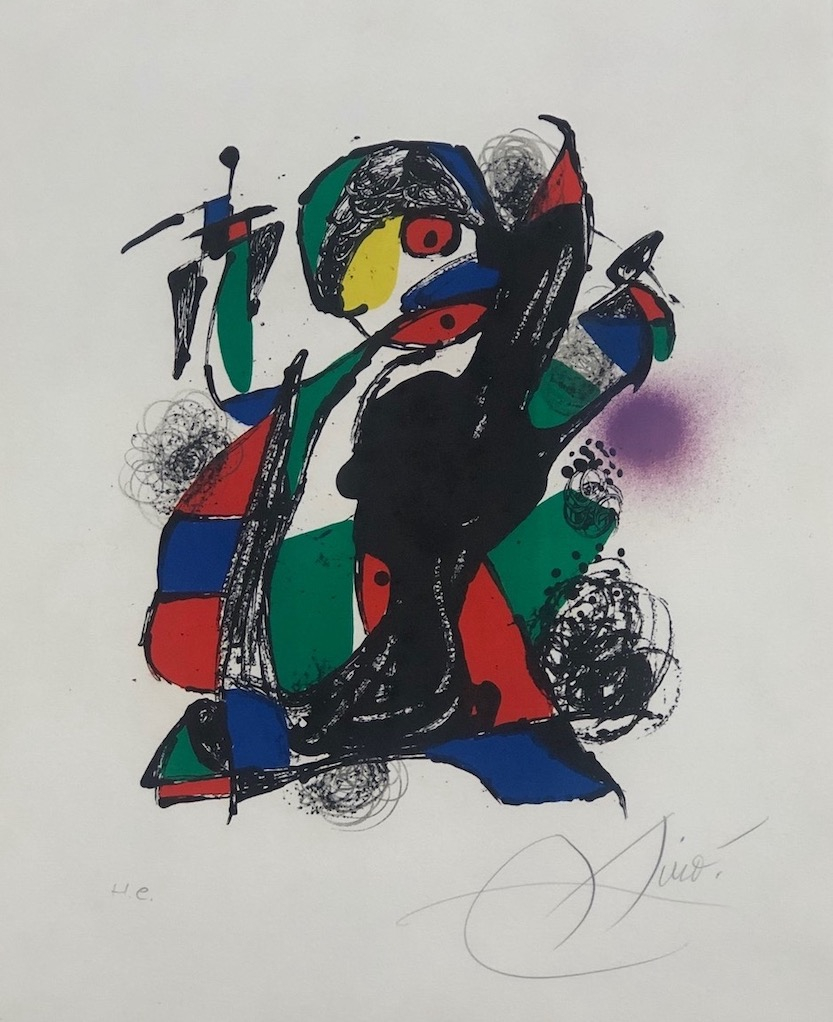 Joan Miró Litografo IV