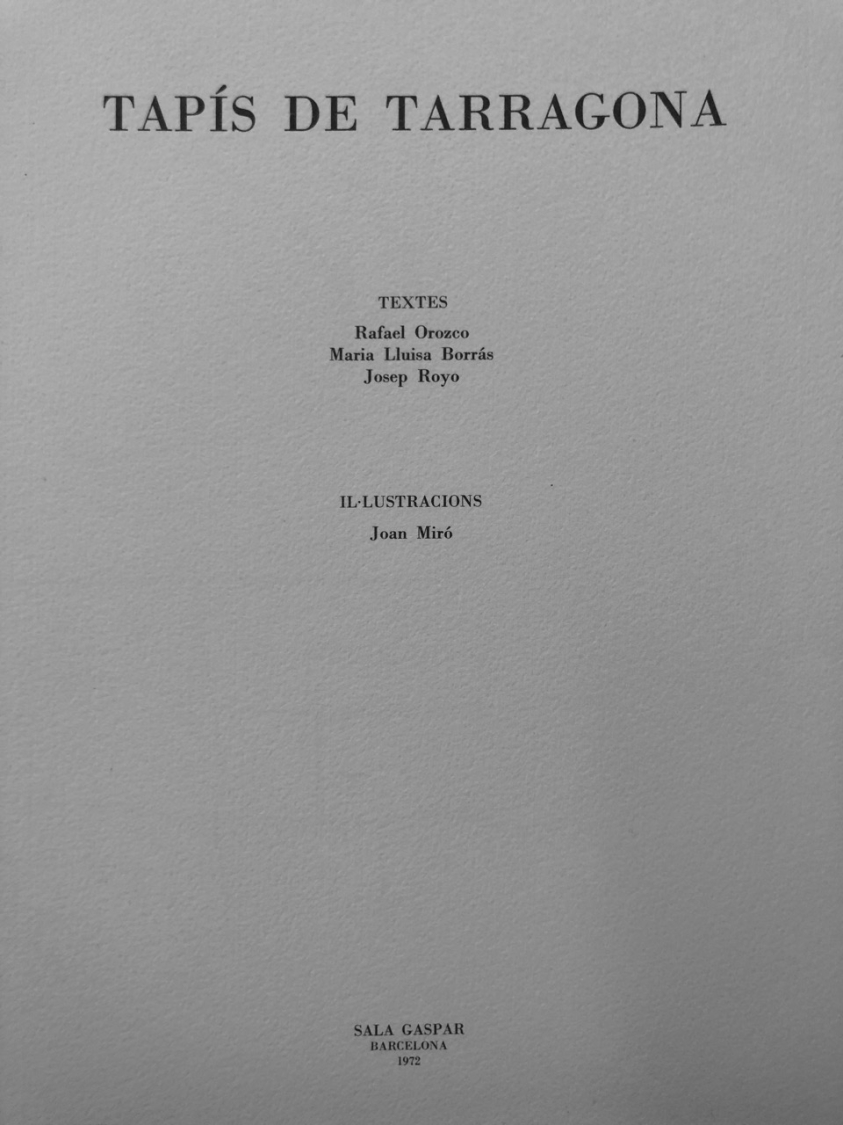 Tapís de Tarragona 1