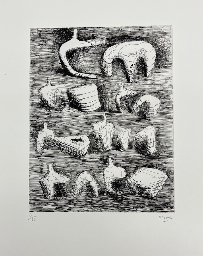 Two And Three Pieces Reclining Figures