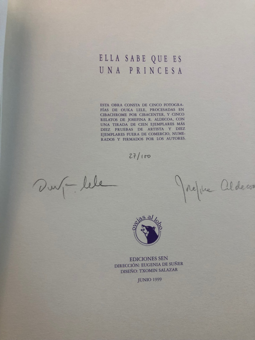 Ouka Lele: Contraportada