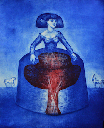 Arborecida en menina (Dafne)