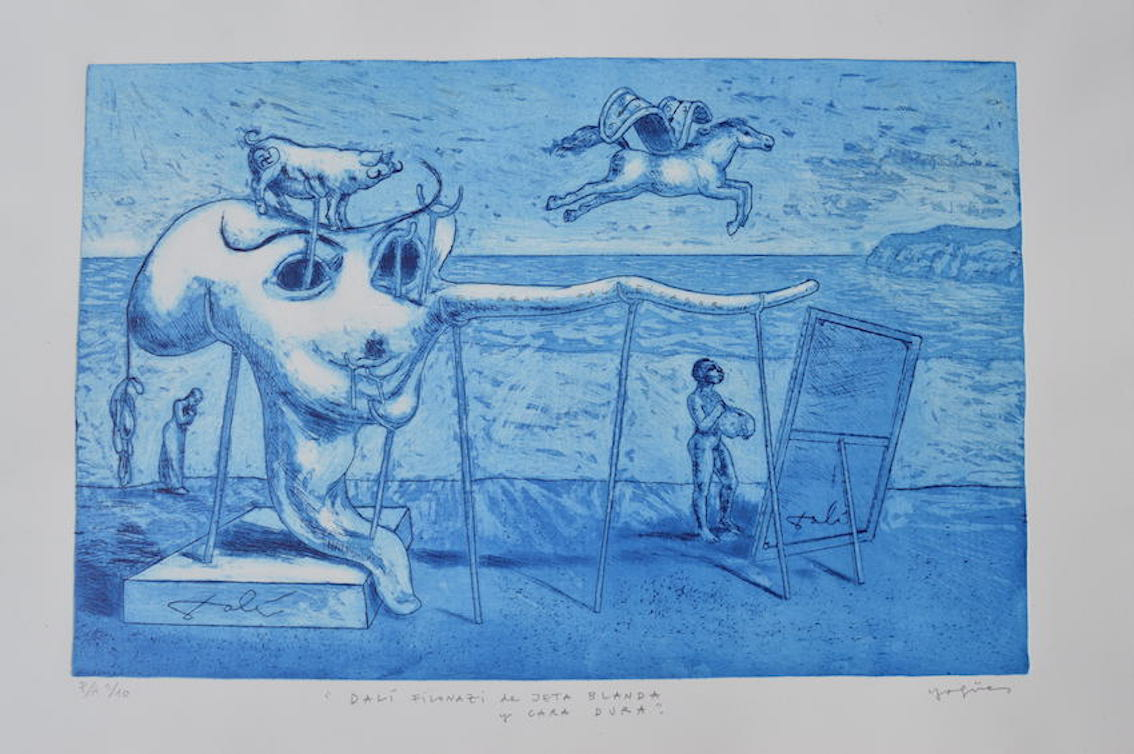 Dalí filonazi de jeta blanda y cara dura