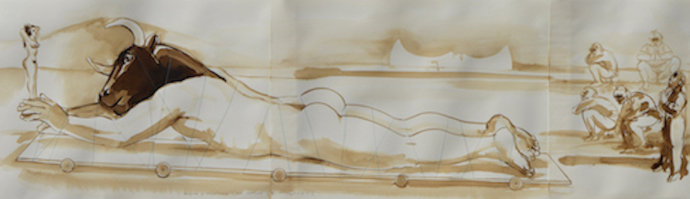 Zagala y Minotauro con Criticagones