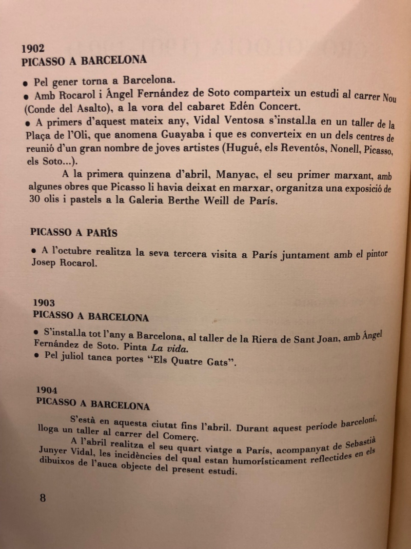 Pablo Picasso: Picasso viaje a Paris V