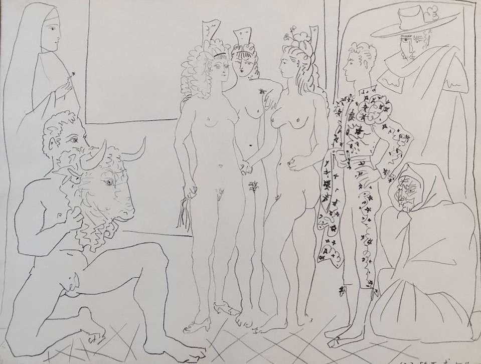 Las tres mujeres y el torero