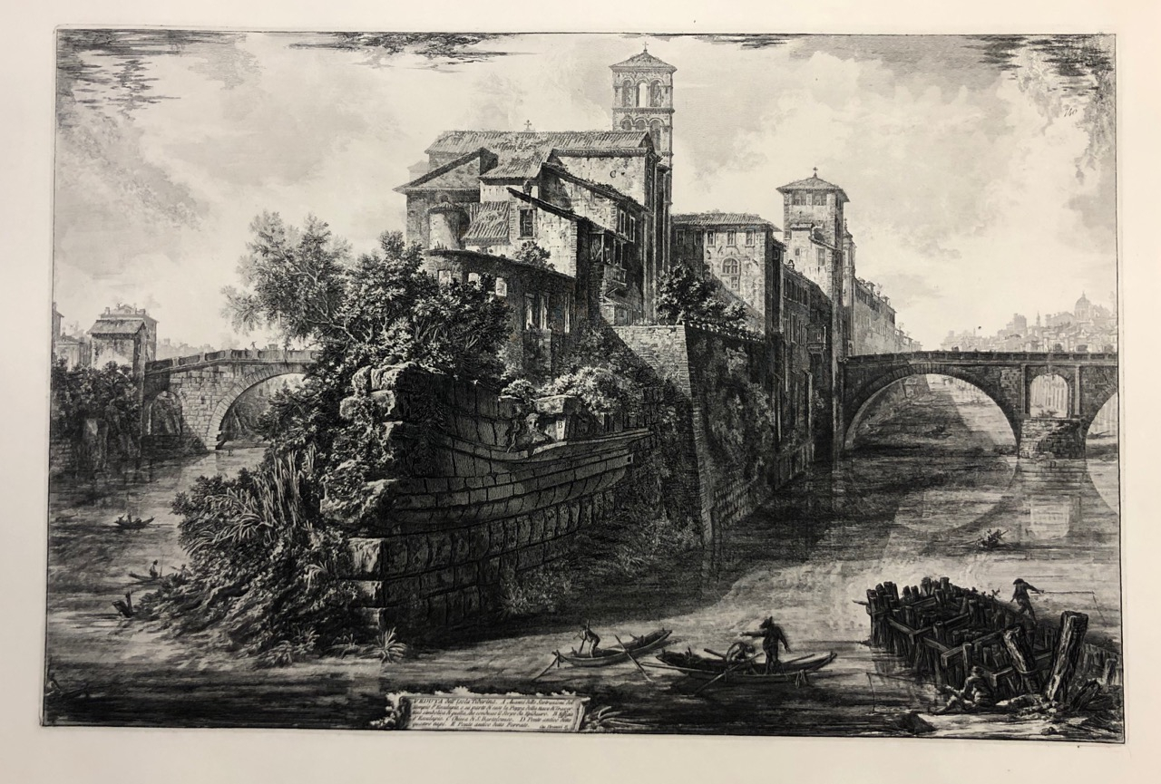 Veduta dell' Isola Tiberina