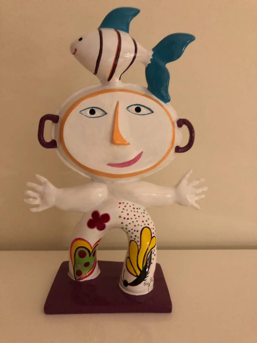 Hombre pez, parte trasera