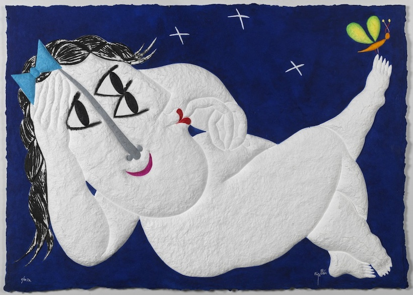 jugando con mariposa