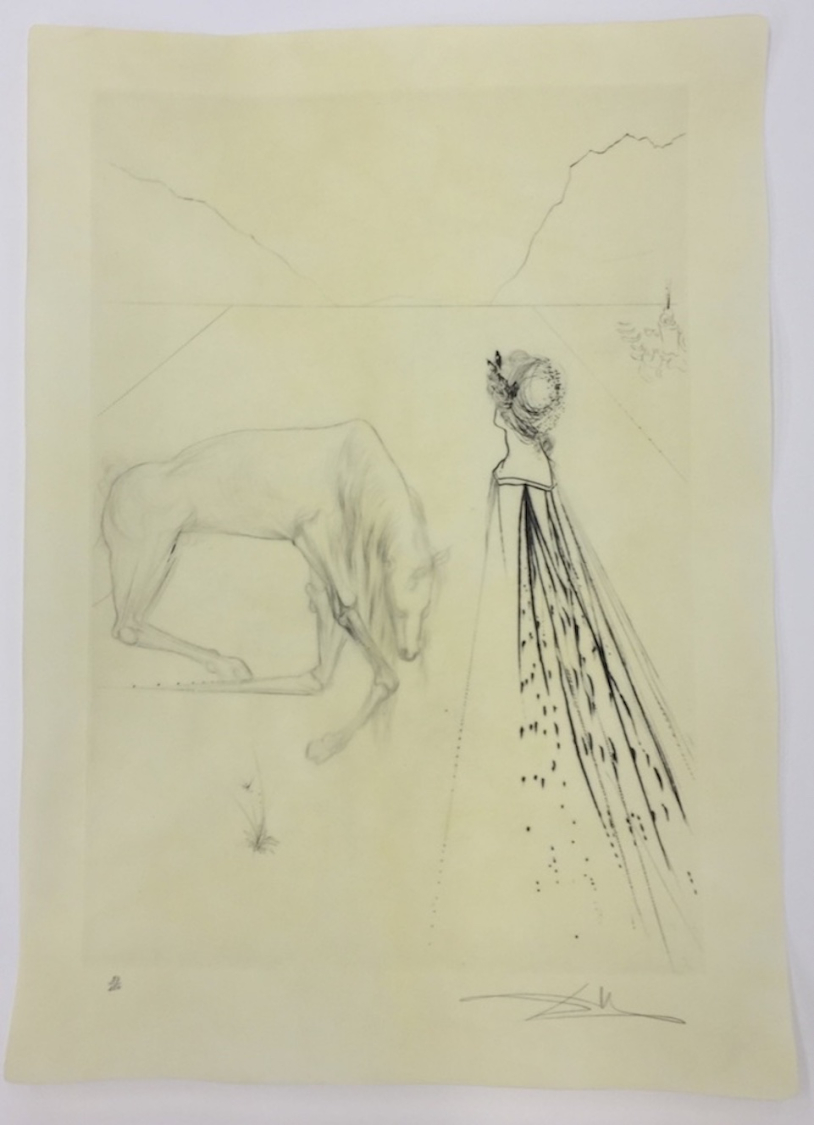 Alexandre le regarde avec des yeux courrouces et le chevel s'agenovilla