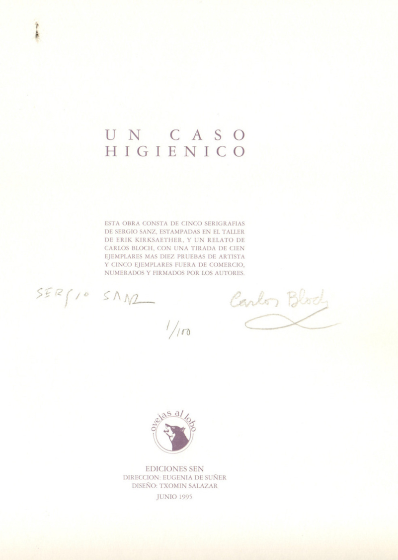 Sergio Sanz: a hygienic case V