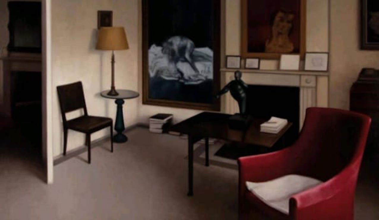 Panorámica para Lucien Freud