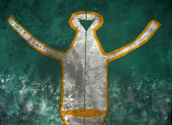 Figura De Hombre En Gris