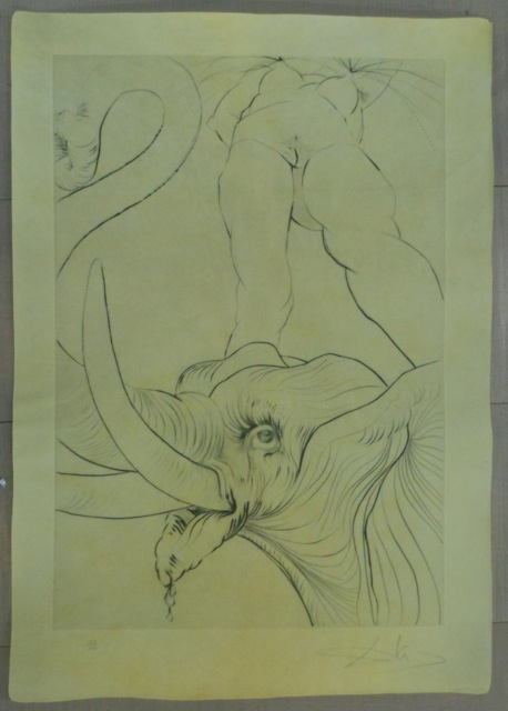 Maintenant, c'est le soir et tout le fleuve est garce par le elephants (6)