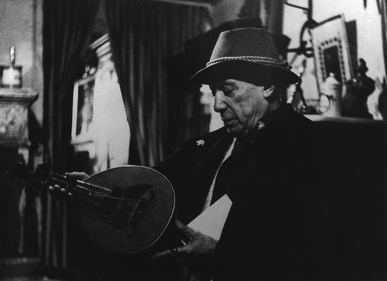 Picasso con la mandolina