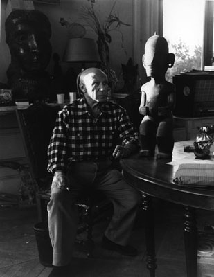 Picasso and the statue of primitive art