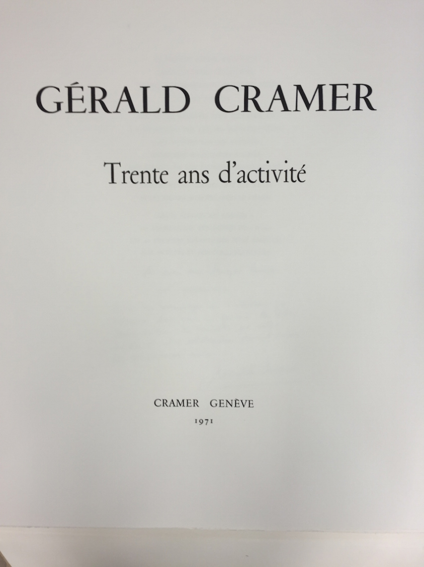 Trene ans d'activité 1