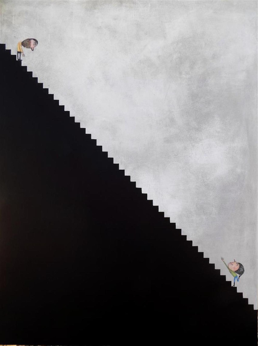 A veces confundo el amor con una escalera