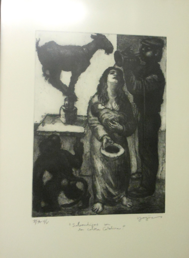 Sabandijas con la cabra catalina